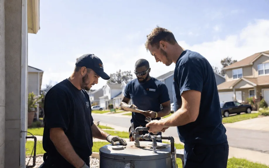 Water Heater Repair in Bellville, TX near me